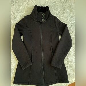 Women’s The Northface quilted fleece lined jacket